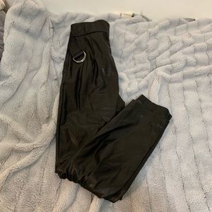 Dynamite fake leather pants